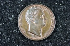 1842 1/2 PENNY SIR GEORGE CHETWYND BARONNET GRENDON !! #H8771
