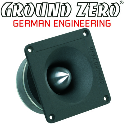 Ground Zero GZCT 3000X 102 x 102 mm Hochtöner Lautsprecher Horn Tweeter 100W