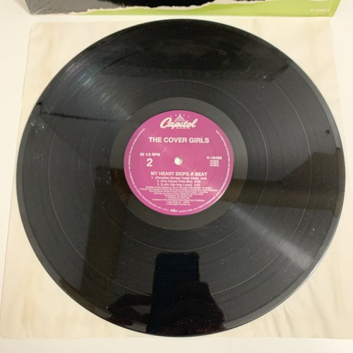 Preowned OOP The Cover Girls My Heart Skips a Beat 12" LP Vinyl Record Album - Picture 4 of 7
