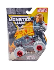 Monster Jam Marvel WINTER SOLDIER 1:64 Scale Die-Cast Monster Truck SPIN MASTER