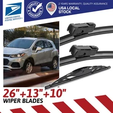 Set of 26" 13" 10" OEM Windshield Wiper Blades For Chevrolet Trax 2013-2022 USA