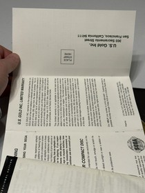 World Cup Golf Professional Edition  w/ Registration Sega Saturn