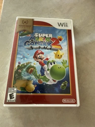 Super Mario Galaxy 2 (Nintendo Wii, 2010) Nintendo Selects, Tested, No Manual