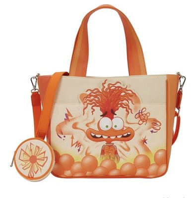 Loungefly NWT Inside Out Anxiety Tote with coin purse  