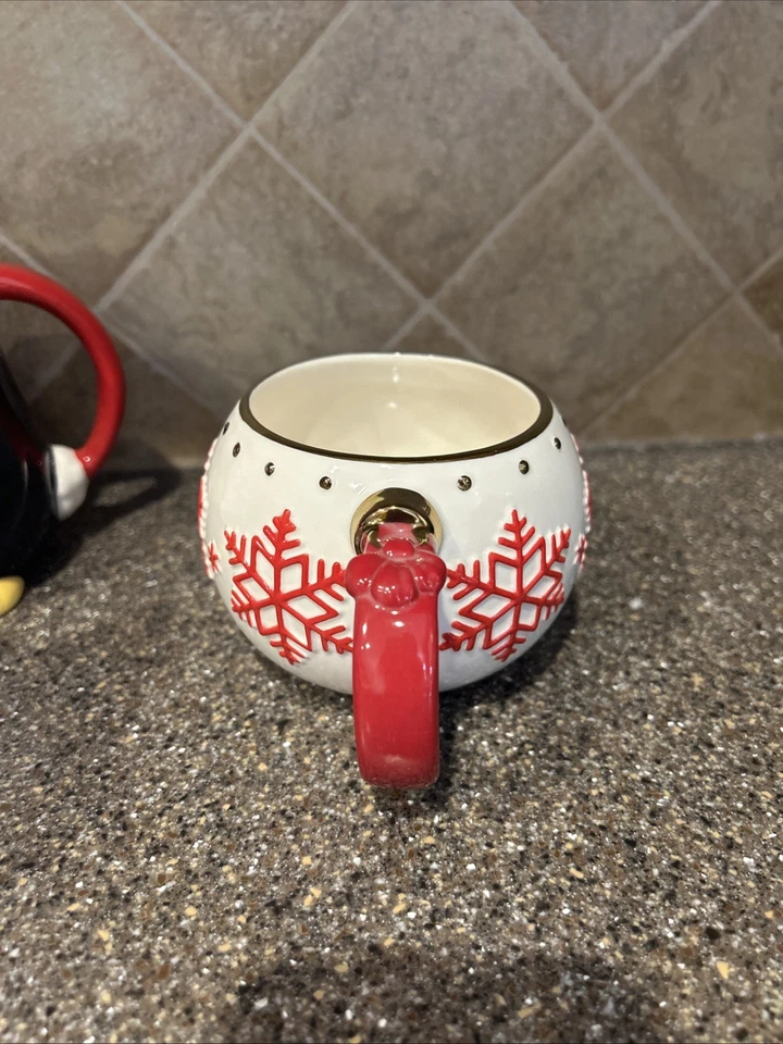 NEW Set Of 4 Assorted  Williams Sonoma Twas Christmas Mugs - Image 3 of 4