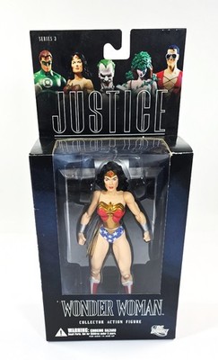 Justice Series 3 Wonder Woman Collector Action Figure DC Direct