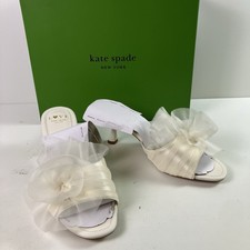 Kate Spade New York Love Flourish Heel Cream Women 9 B