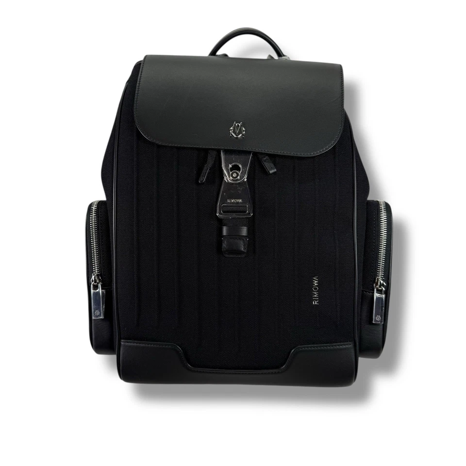 RIMOWA Never Still Flap Backpack Black Canvas - SMALL - NEW - Image 2 of 4