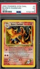 Blaine's Charizard 2/132 Pokemon Gym Challenge Graded PSA 5 EX