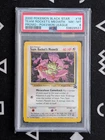 2000 Team Rocket's Meowth Black Star 18 Wotc Promo PSA 8 NM-MT