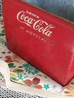 vintage coca cola ice chest cooler