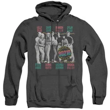 90210 We Got It Mens Heather Hoodie Black Officially Licensed