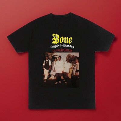 Bone Thugs N Harmony Creapin' On A Come Up Vid Men's T-shirt Unisex Black Tee