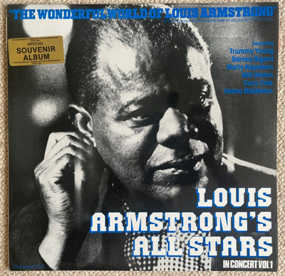 Louis Armstrong  All Stars at Cornell University NY 25th February 1953 12''LP  NM