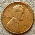 1926-S  Lincoln Wheat Cent - (F) Fine - Better Grade  ~ B586