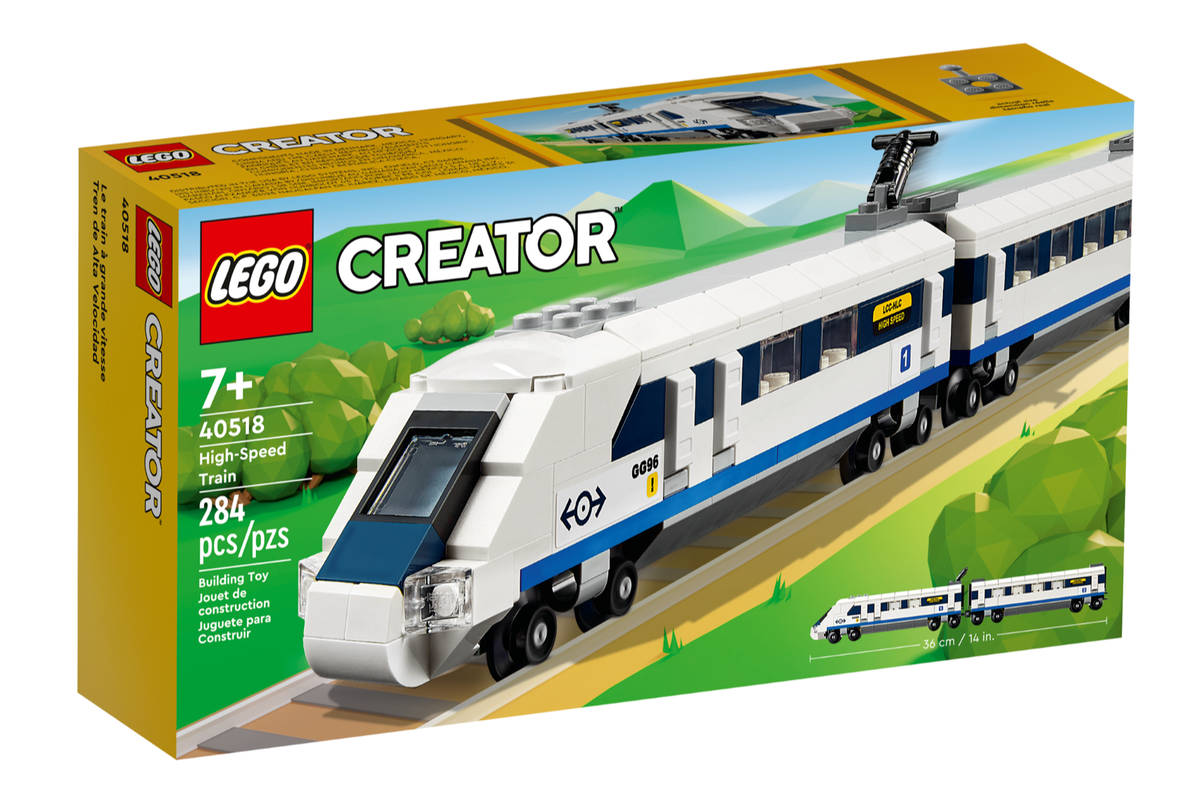 Lego 40518 High-Speed Train-Ships Next Day! | eBay