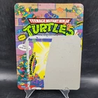 Vintage Teenage Mutant Ninja Turtles Mike Sewer Surfer Playmates TMNT Card Back