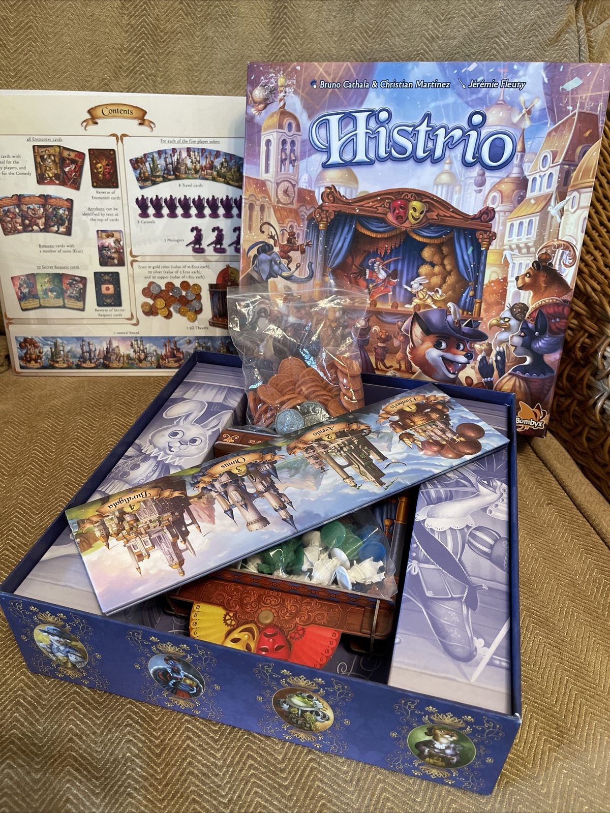 Histrio Board Game complete and in good condition