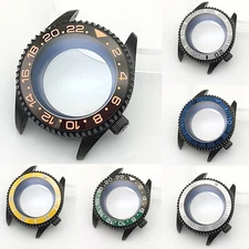 42MM Watch Case Modified SK007 Sapphire Glass Steel Case for NH35/NH36 movement