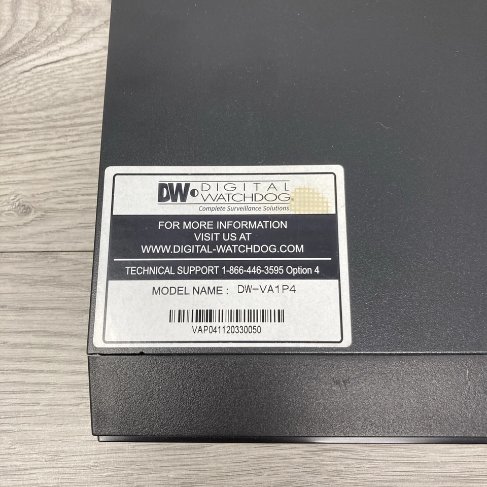Digital Watchdog DW-VA1P4 4 Channel HD-AHD/TVI Universal HD over Coax DVR - Image 2 of 4