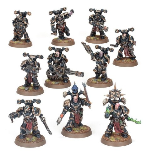 *Warhammer 40k Chaos Space Marines Army con servizio vernici spedizione gratuita - Foto 37 di 74