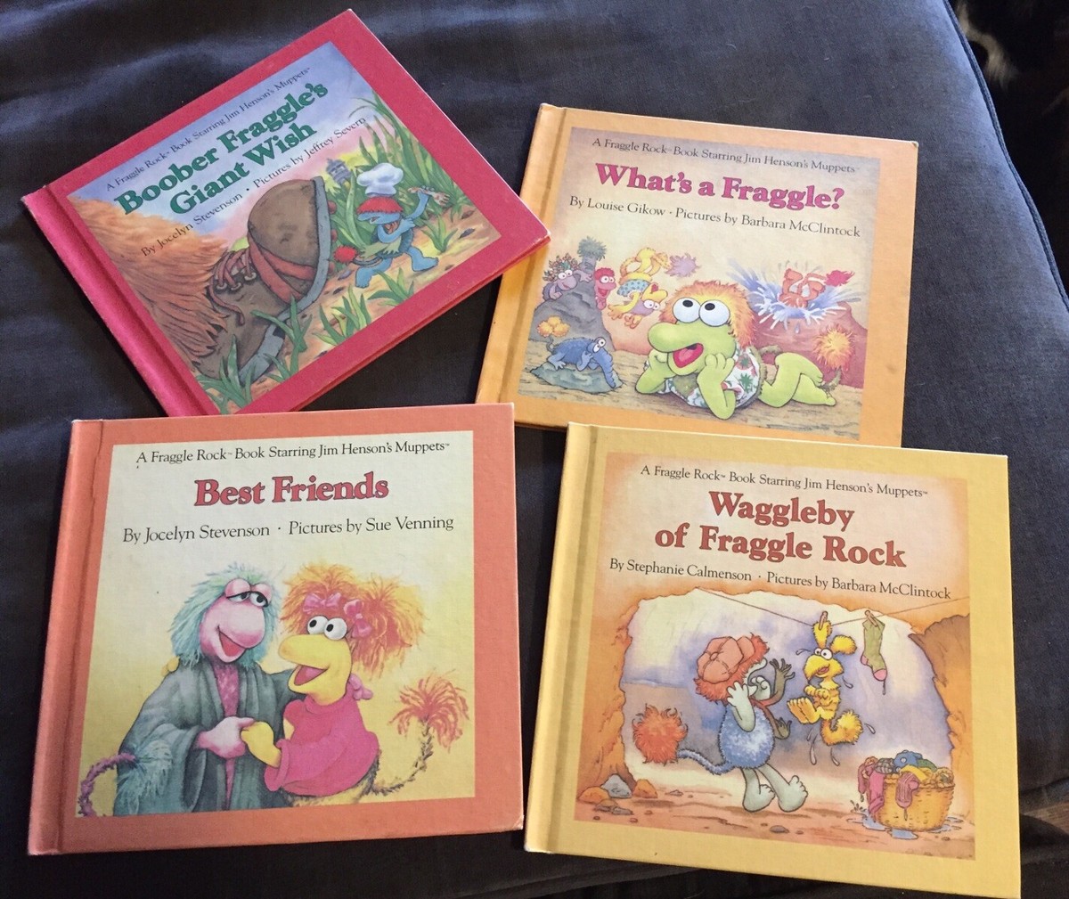 Lot 4 Fraggle Rock VTG Weekly Reader Book Gobo Doozer