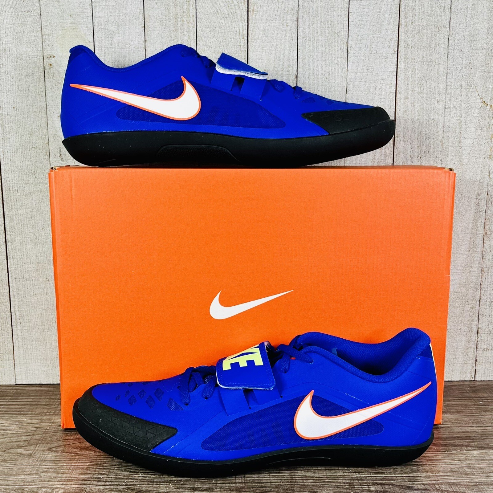 Nike Zoom Rival SD 2 Racer Blue Black Throwing Shoes 685134400 Men's