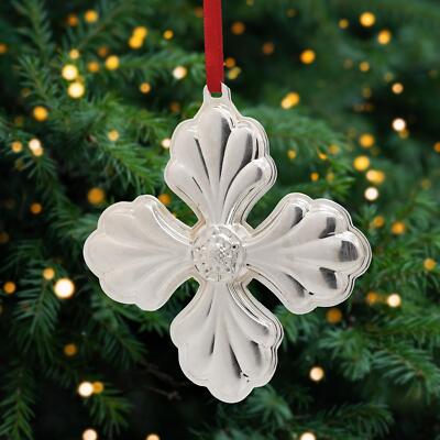 Reed And Barton Sterlingsilber Weihnachtskreuz Ornament 175th Anniversary
