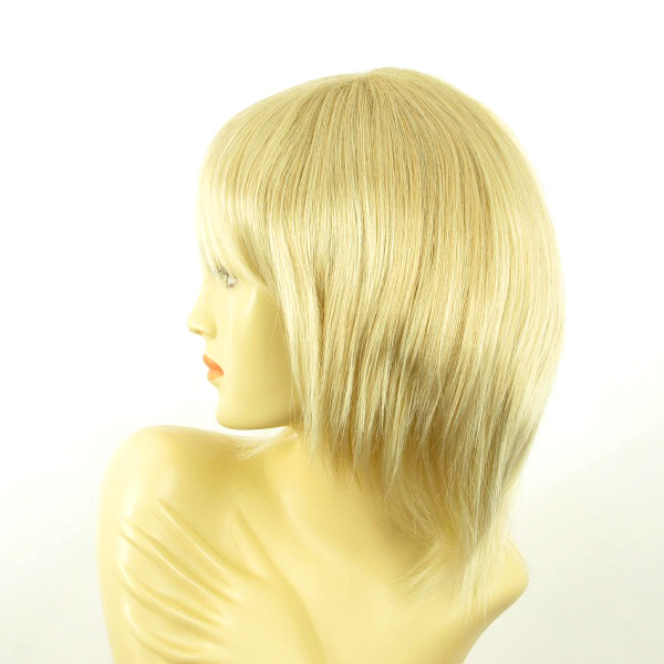 Perruque Mi-longue Synthétique - Couleur Blond Doré Très Clair (golden Wick) - Modèle Victoire 24BT613 - Neuf Avec étiquettes