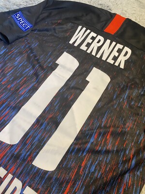 RB LEIPZIG 2019/20 3rd Kit MATCH WORN/ISSUE Jersey WERNER