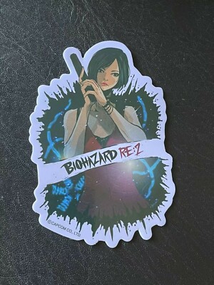 Resident Evil 2 remake Ada Wong Capcom Custom Anime Manga Sticker