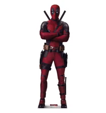 DEADPOOL - LIFE SIZE STANDUP/CUTOUT BRAND NEW 5305