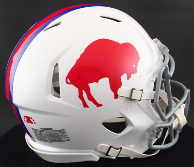 BUFFALO BILLS NFL Riddell Speed AUTHENTIC Throwback Football Helmet