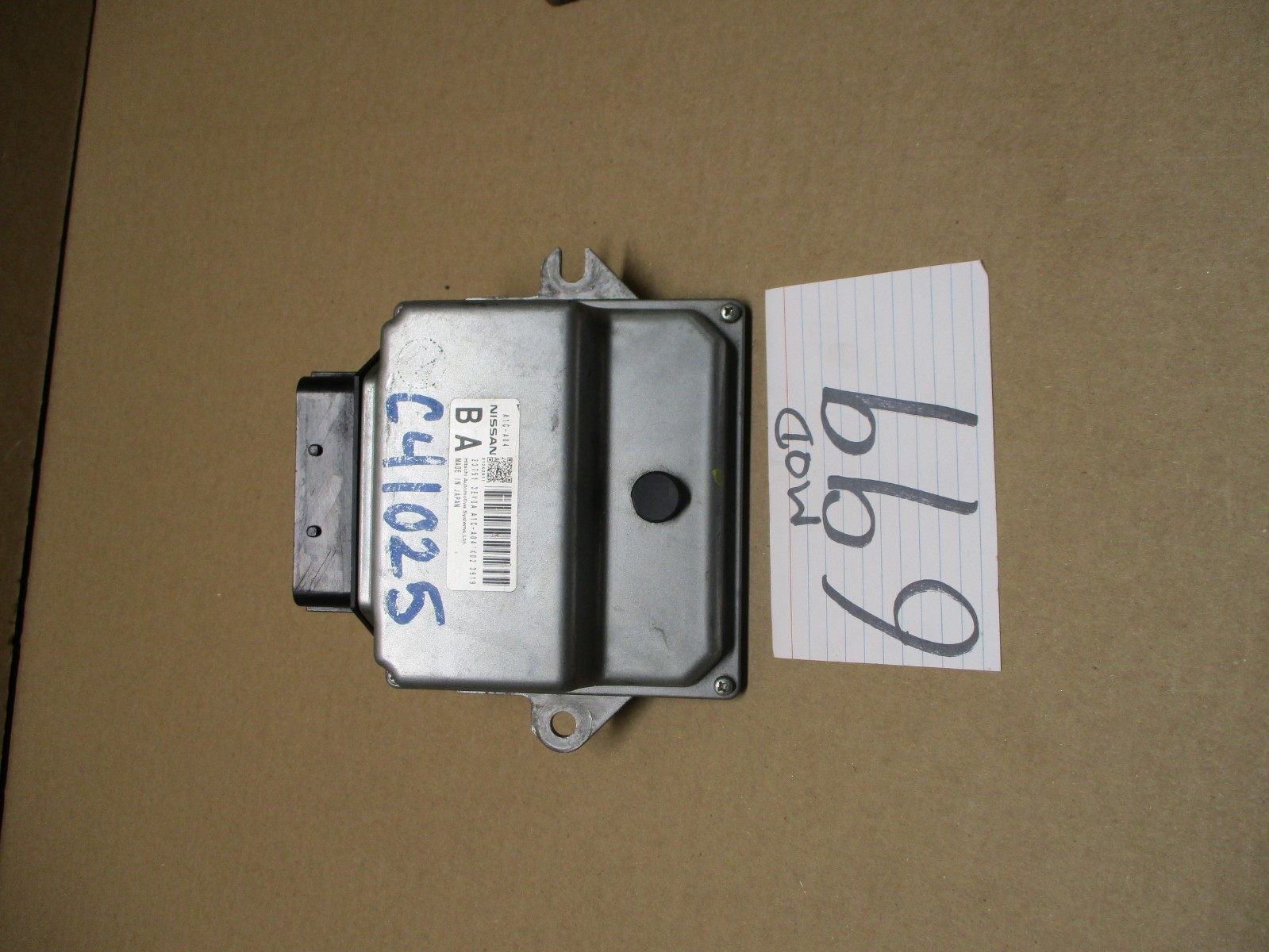 14 15 16 Infiniti Q50 Variable Valve Control Module Computer #699-MOD 