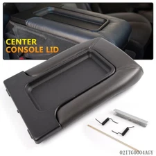 Center Console Fit For 1999-07 Chevy Silverado GM 19127364 Lid ArmRest Latch JJ