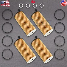 4Pack Engine Oil Filter For 2021 2022 2023 2024 Kia Carnival 3.5L 26320-3N000 US