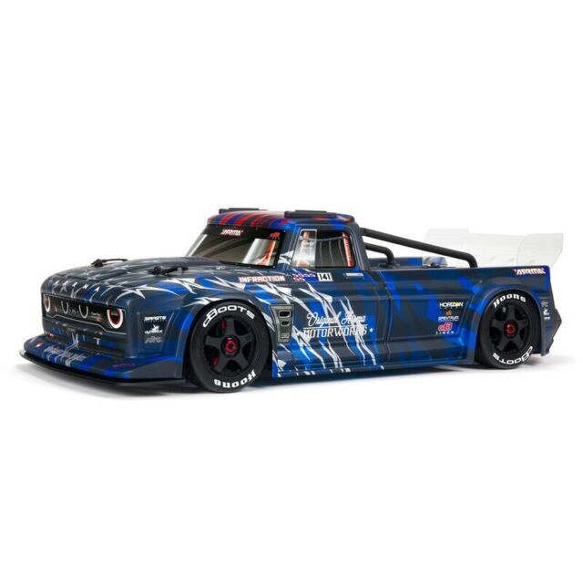 ARRMA ARA7615V2T1 1/7 Infraction 6s BLX Blue All-Road Truck