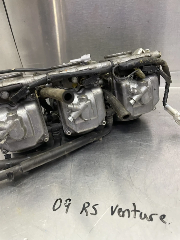 Juego de carburador Yamaha Viking VK Professional Venture RS 2006 08 CARBONO DESLIZANTE PLANO Foto 4 de 4