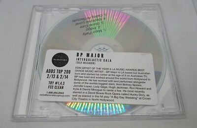 BP Major Intergalactic Gala Promotional EP CD Planetary Group 2015 Self Released