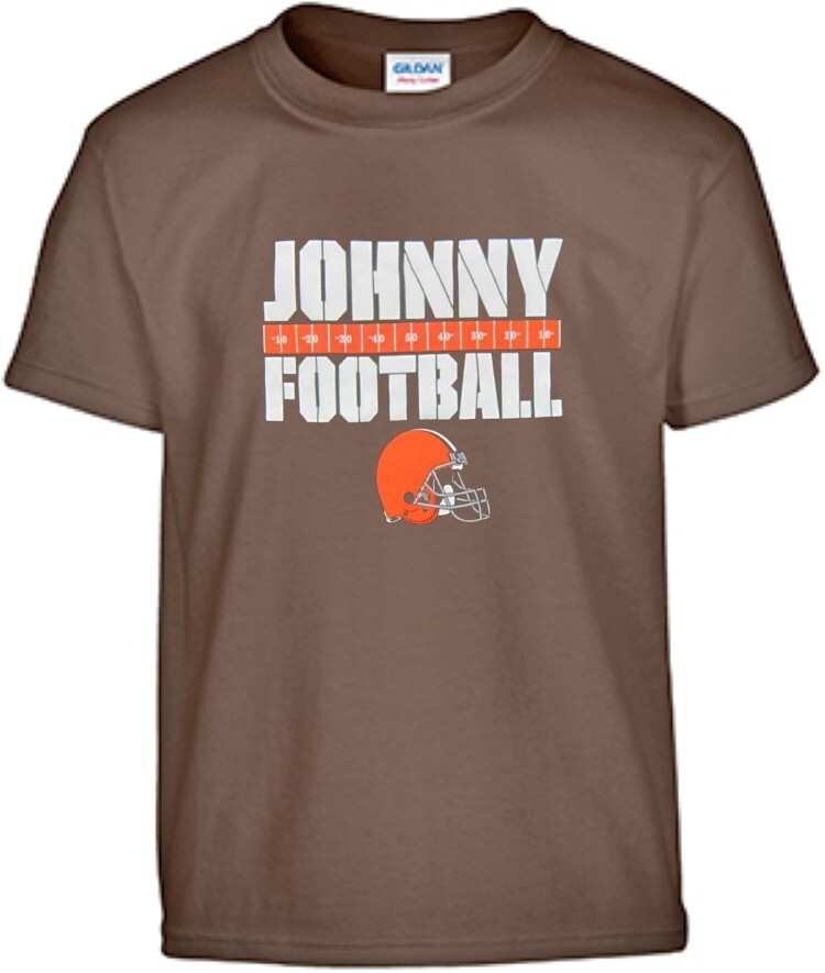 Johnny Football Manziel Cleveland Browns Youth T-Shirt - L14