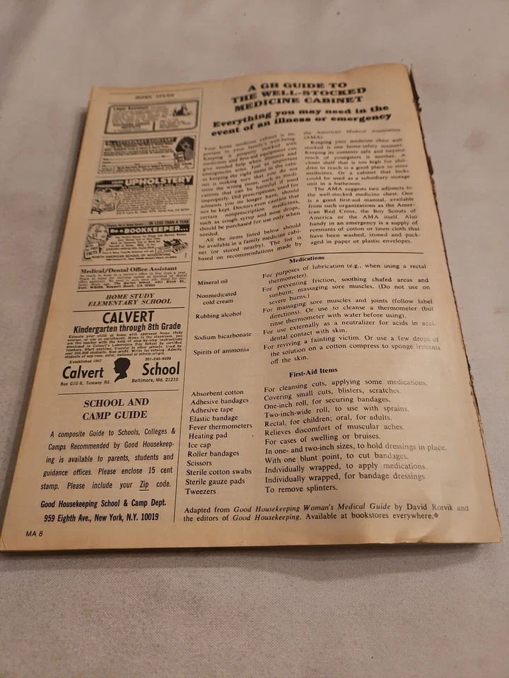 Vintage 1978 October, Good Housekeeping Magazine, Jackie Kennedy Onassis  - Image 3 of 3