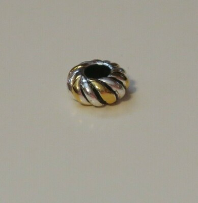 NEW DaVinci Beads & Charms Interchangeable Jewelry - Two-Tone Spiral DB106-9