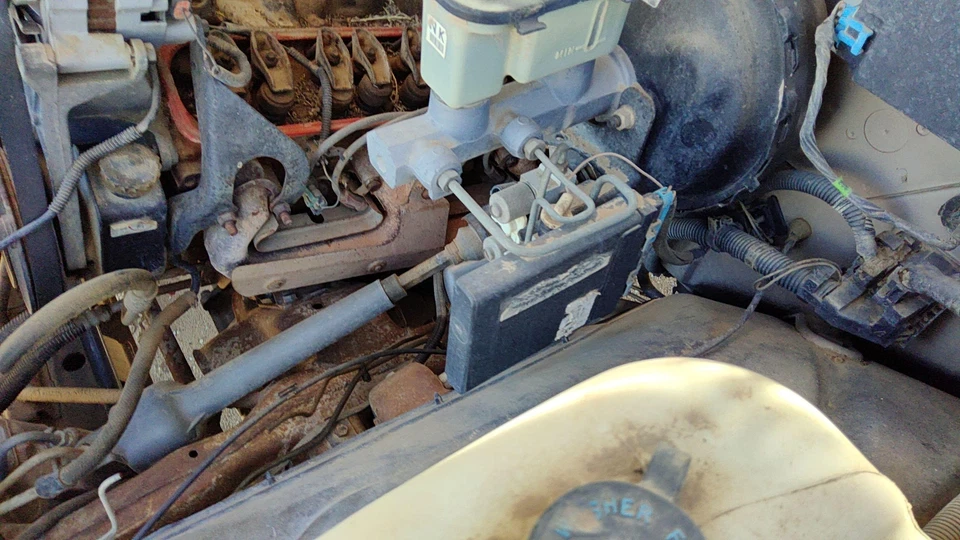 91-94 Gmc Sierra 2500 Rwabs válvula de descarga de isolamento roda traseira abs unidade conjunto - Imagem 4 de 4