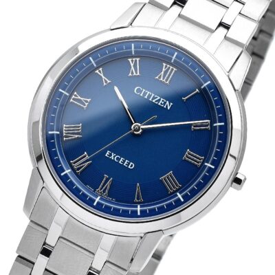 CITIZEN EXCEED AR4000-63L Eco-Drive Titanium Sapphire Crystal Solar Watch 37.5mm