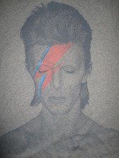 Retro DAVID BOWIE (MED) T-Shirt Ziggy Stardust and the Spiders from Mars