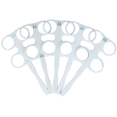 ±0,50 dpt bis ±4,50 dpt optische Flipper-Optometrie Kunststoff-Flip-Linse SB