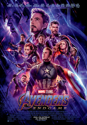 AVENGERS ENDGAME ENTERTAINMENT WEEKLY COVER POSTER CAPTAIN MARVEL
