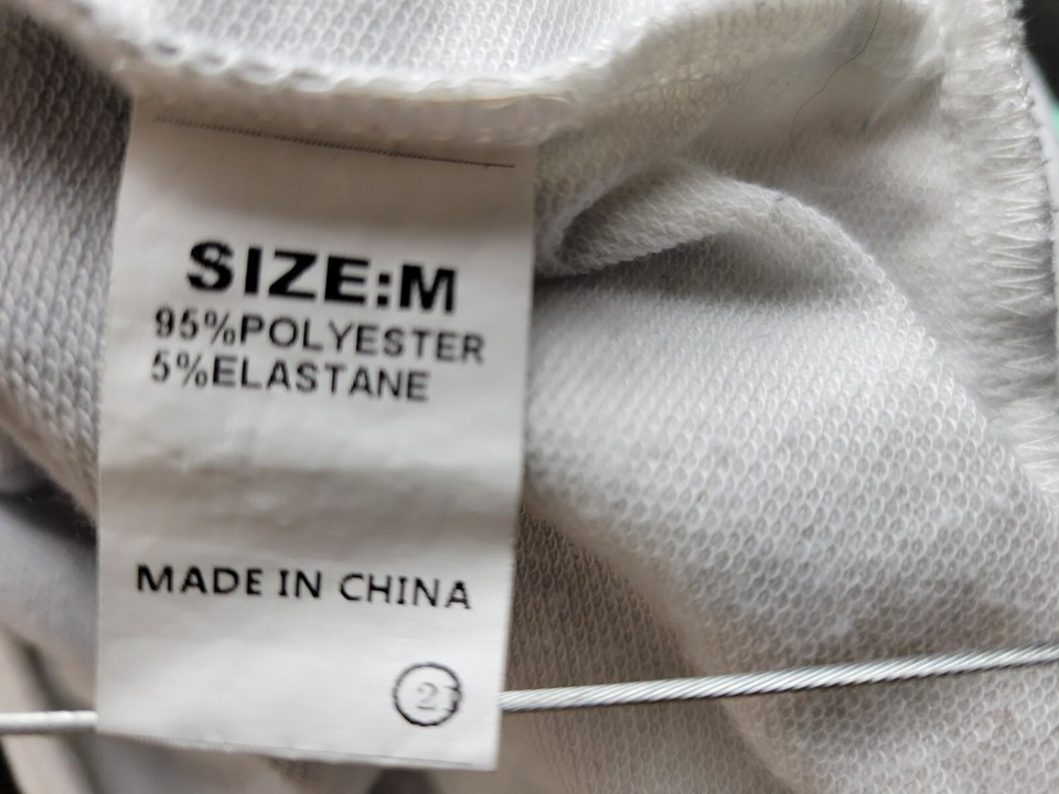 Women's White Hoodie Pullover Size Medium eBay