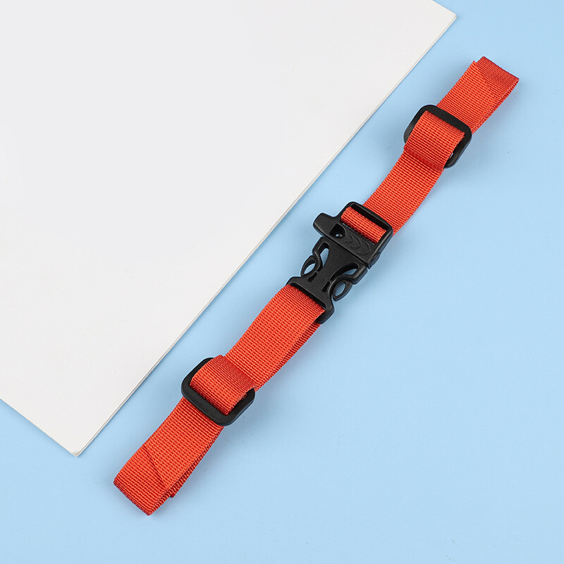 Non-slip Backpack Chest Bag Strap Harness Adjustable Buckle Clip Straps for Outdoor Camping Tactical Bag Fixed Belt Accessories - 1524