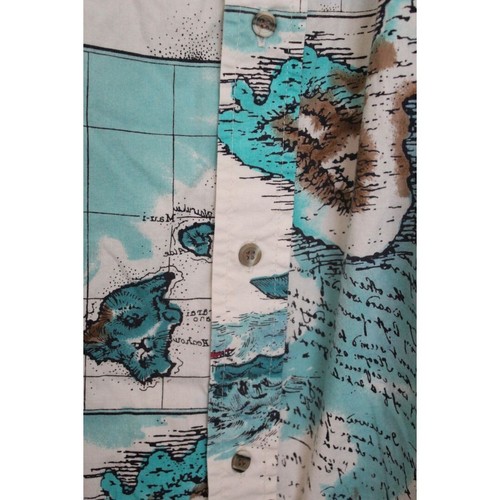 NWOT Rare Hilo Hattie Hawaiian Aloha Shirt Men's XL Anchor Compass - Picture 5 of 8
